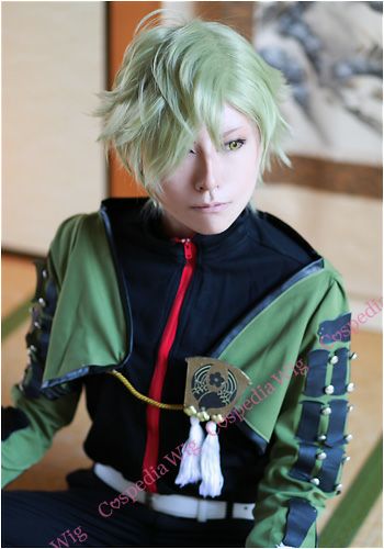 ”Touken Ranbu”Uguisumaru style cosplay wig | animota