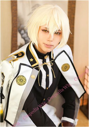 ”Touken Ranbu”Higekiri style cosplay wig | animota