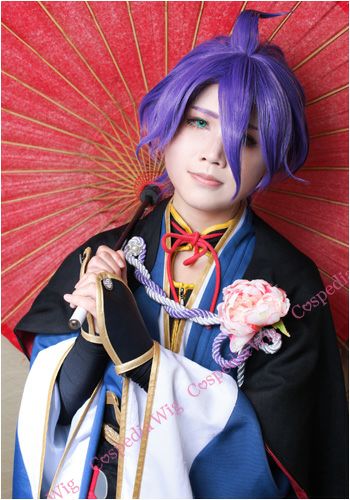 ”Touken Ranbu”Kasen Kanesada style cosplay wig | animota