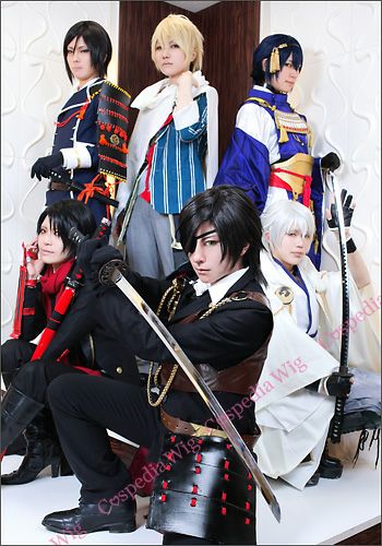 ”Touken Ranbu”Shokudaikiri Mitsutada style cosplay wig | animota