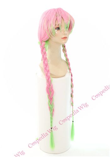 "Demon Slayer" Kanroji Mitsuri (Ms Kanroji)style cosplay wig | animota