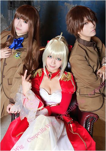 "Fate/Grand Order" Nero Claudius style cosplay wig | animota