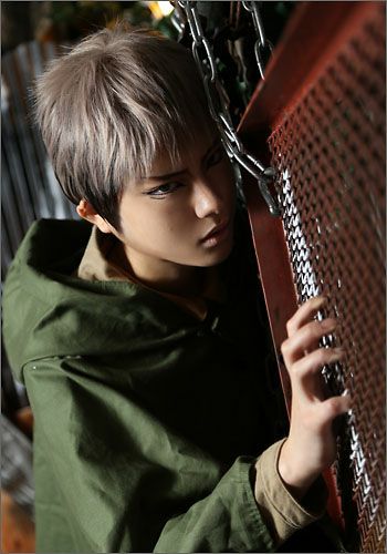 ”Attack on Titan” Jan Kirstein style cosplay wig | animota