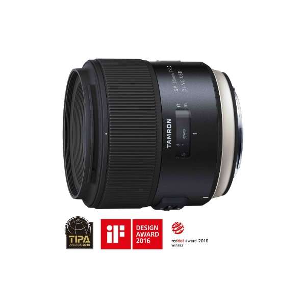 TAMRON Camera Lens SP 35mm F/1.8 Di VC USD Black F012 [Nikon F / Single  Focal Length Lens]