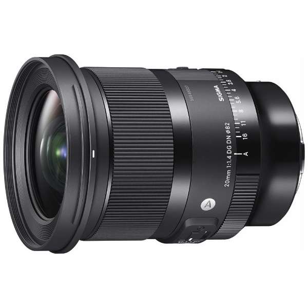 SIGMA Camera Lens 20mm F1.4 DG DN Art [Sony E /Single Focal Length Lens]