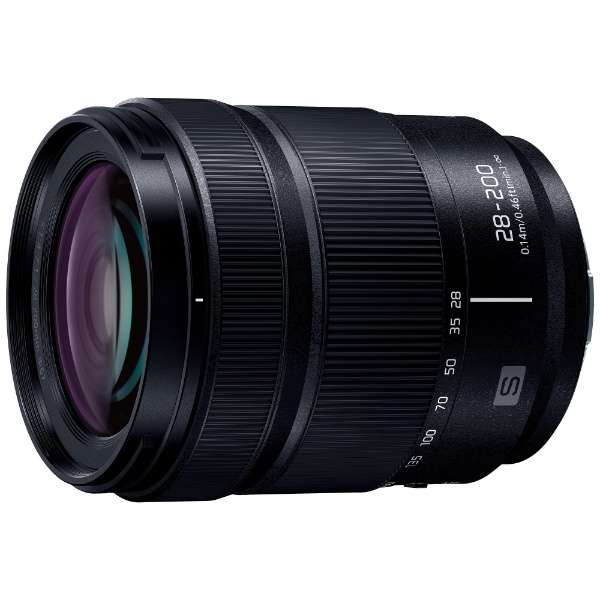 Panasonic Camera Lens LUMIX S 28-200mm F4-7.1 MACRO O.I.S. Black S