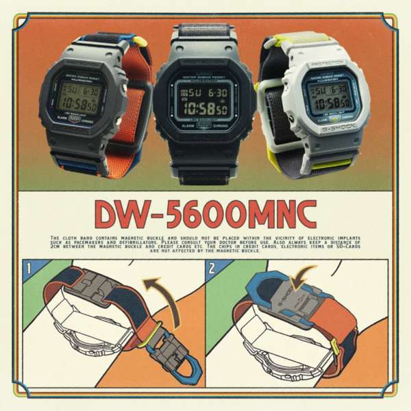 DIGITAL - 5600 SERIES - DW-5600MNC-8A2JF