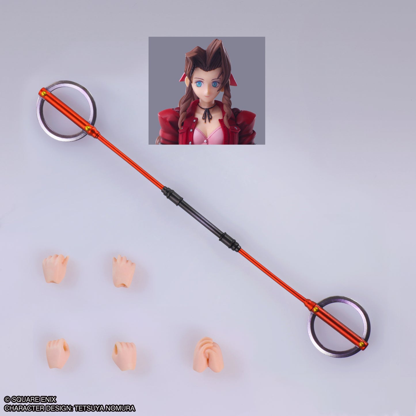 Final Fantasy VII Bring Arts Aerith Gainsborough Mythril Rod Ver.