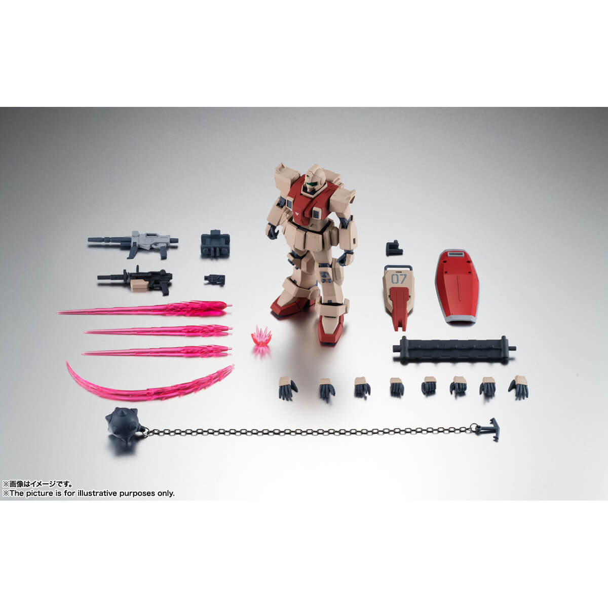 Robot Spirits Side MS "Mobile Suit Gundam: The 08th MS Team" RGM-79(G) GM Ground Type Ver. A.N.I.M.E. | animota