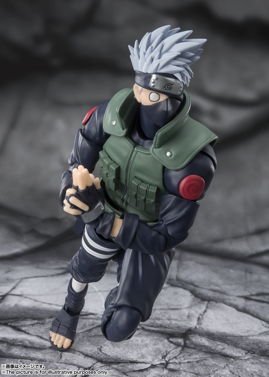 【Resale】S.H.Figuarts "NARUTO -Shippuden-" Hatake Kakashi -Yumei Todoroku Sharingan no Eiyu-, Action & Toy Figures, animota