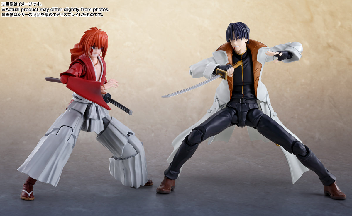 S.H.Figuarts "Rurouni Kenshin: Meiji Swordsman Romantic Story" Shinomori Aoshi, Action & Toy Figures, animota