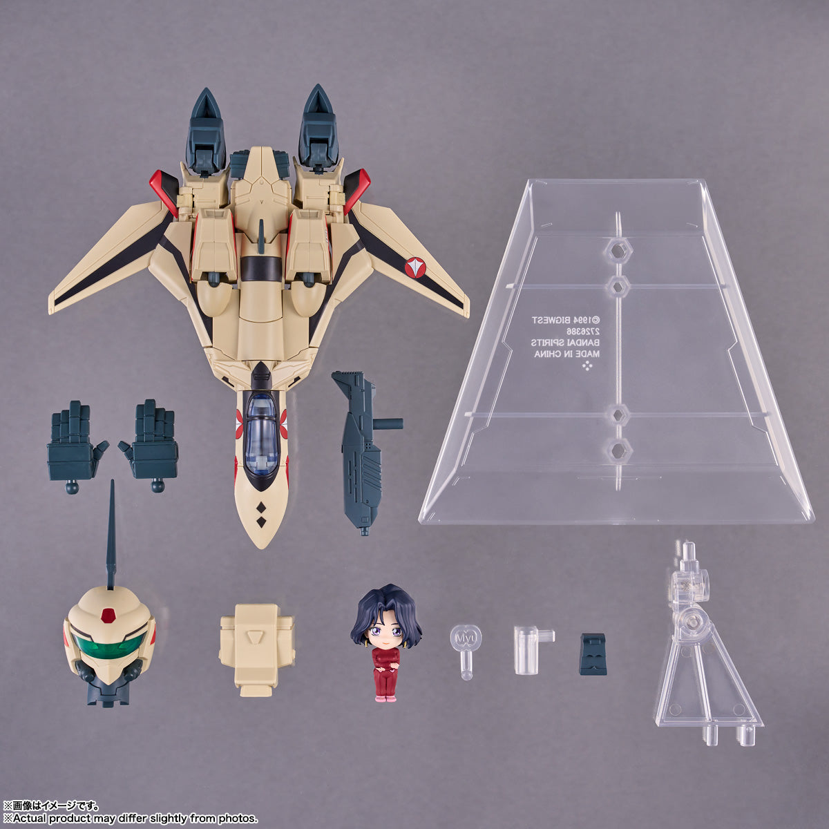 TINY SESSION "MACROSS Plus" YF-19 (Isamu Alva Dyson Use) with Myung Fang Lone, animota