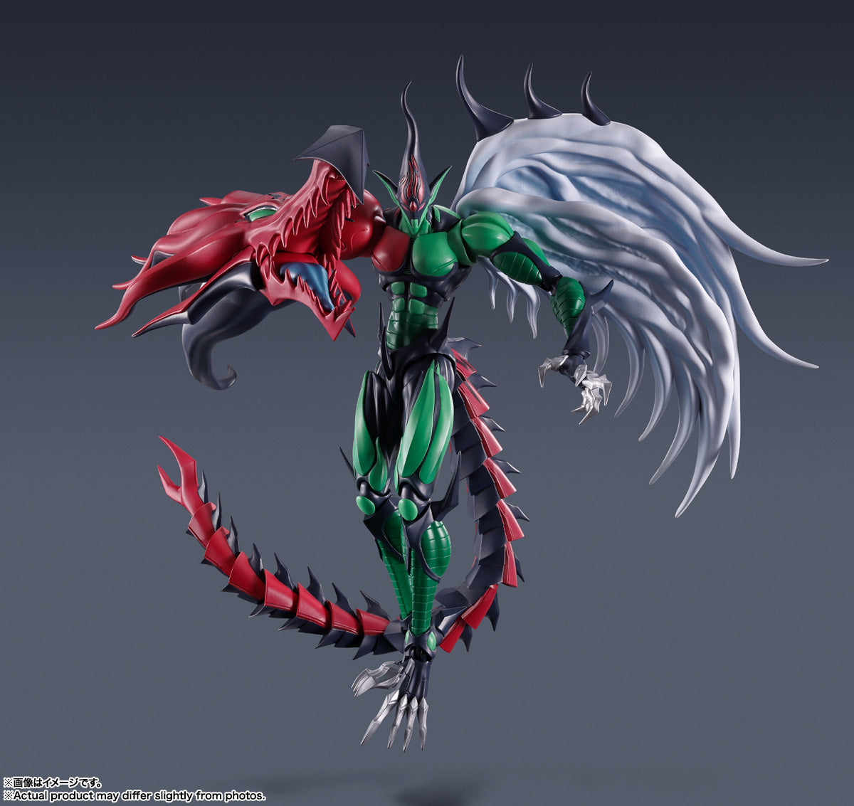 S.H.Monster Arts "Yu-Gi-Oh! Duel Monsters GX" Elemental HERO Flame Wingman, Action & Toy Figures, animota