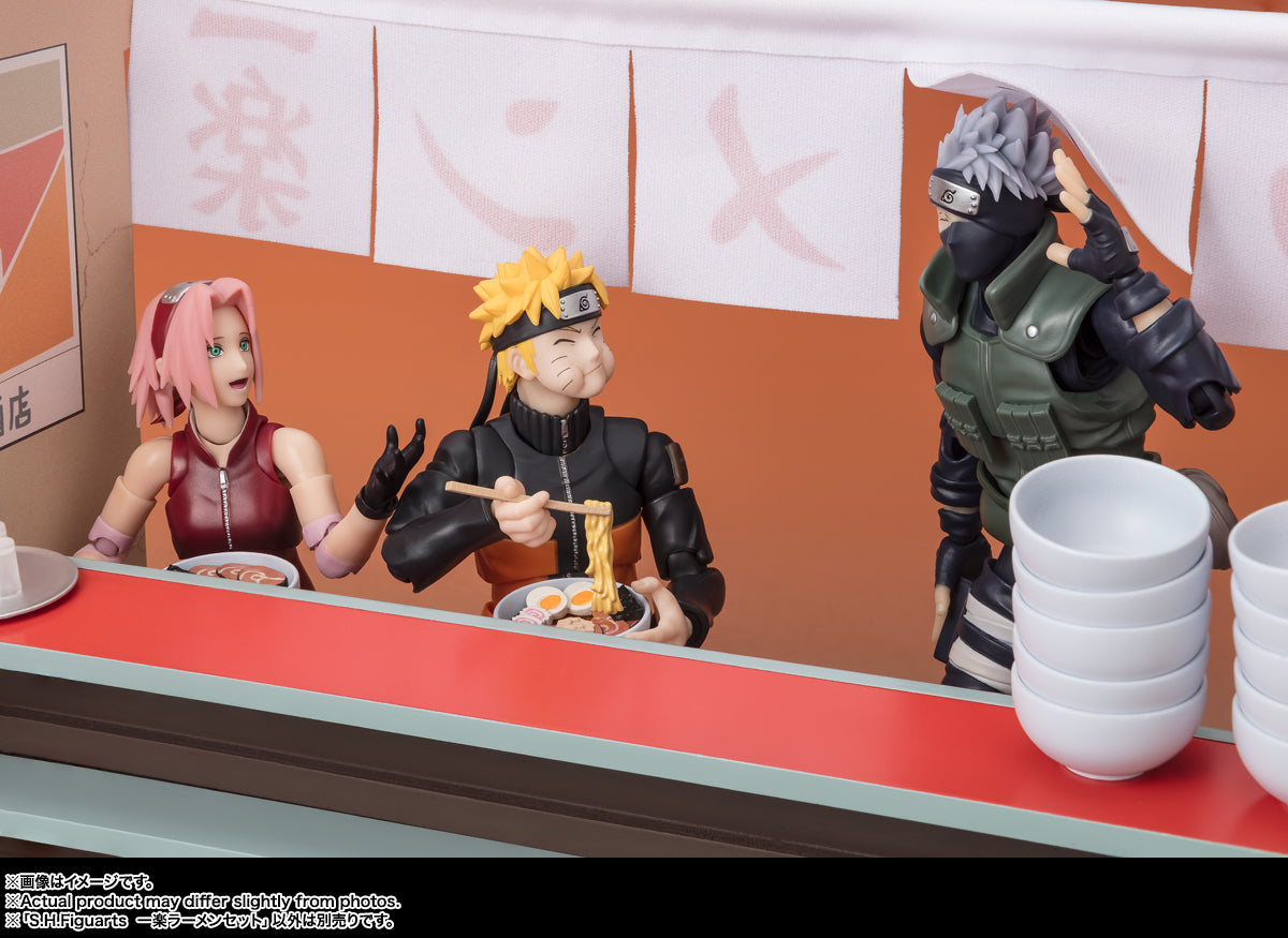 S.H.Figuarts "NARUTO -Shippuden-" Ichiraku Ramen Set, Action & Toy Figures, animota