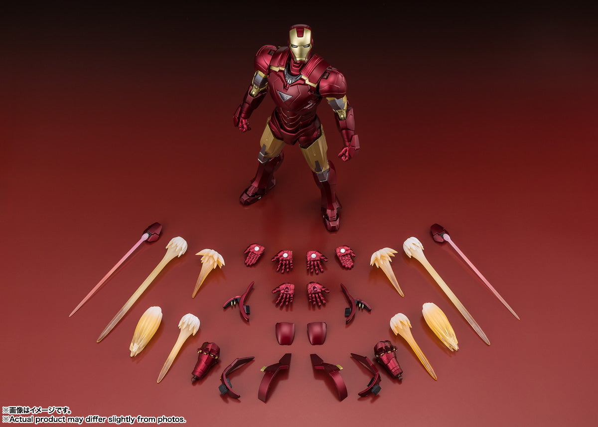 S.H.Figuarts "The Infinity Saga" Iron Man Mark 6 (THE INFINITY SAGA), Action & Toy Figures, animota