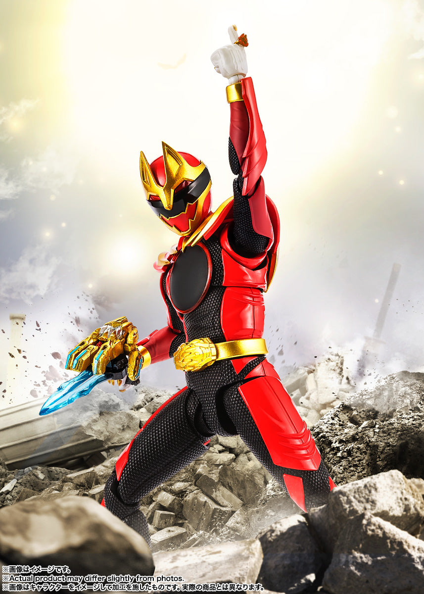 S.H.Figuarts "No. 1 Sentai Gozyuger" Gozyu Wolf (First Limited Edition with Sentai Ring), Action & Toy Figures, animota