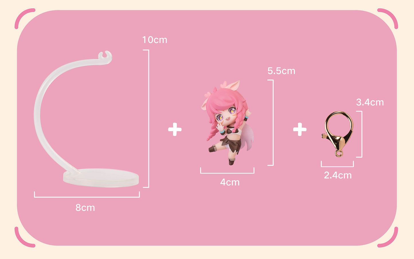 Honor of Kings Hang On- Yao Deformed Figure | animota