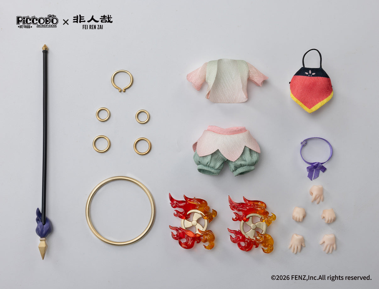 PICCODO ACTION DOLL "FEI REN ZAI" NE ZHA HUNTIAN LING VER.