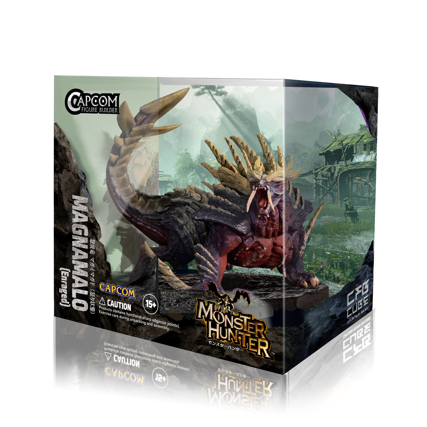 Capcom Figure Builder Cube "Monster Hunter" Malice Tiger Wyvern Magnamalo (Enraged) | animota