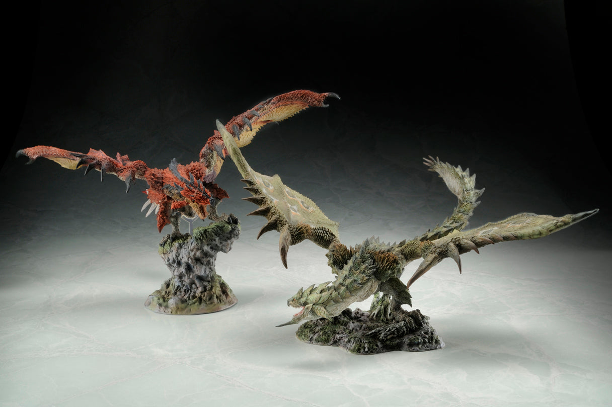 Capcom Figure Builder Creators Model "Monster Hunter" Female Fire Wyvern Rathian Reprint Edition, Action & Toy Figures, animota
