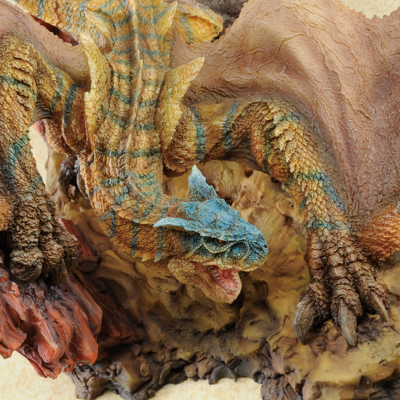 【Reventa】Capcom Figure Builder Creators Model "Monster Hunter" Roaring Wyvern Tigrex Edición reimpresa
