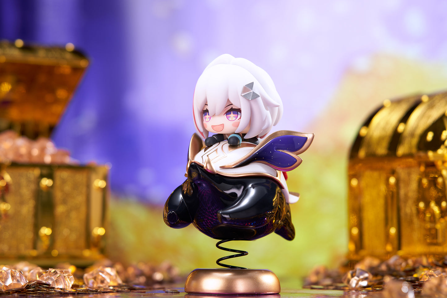 Honkai: Star Rail Topaz & Numby Chibi Chara Yurayura Stand