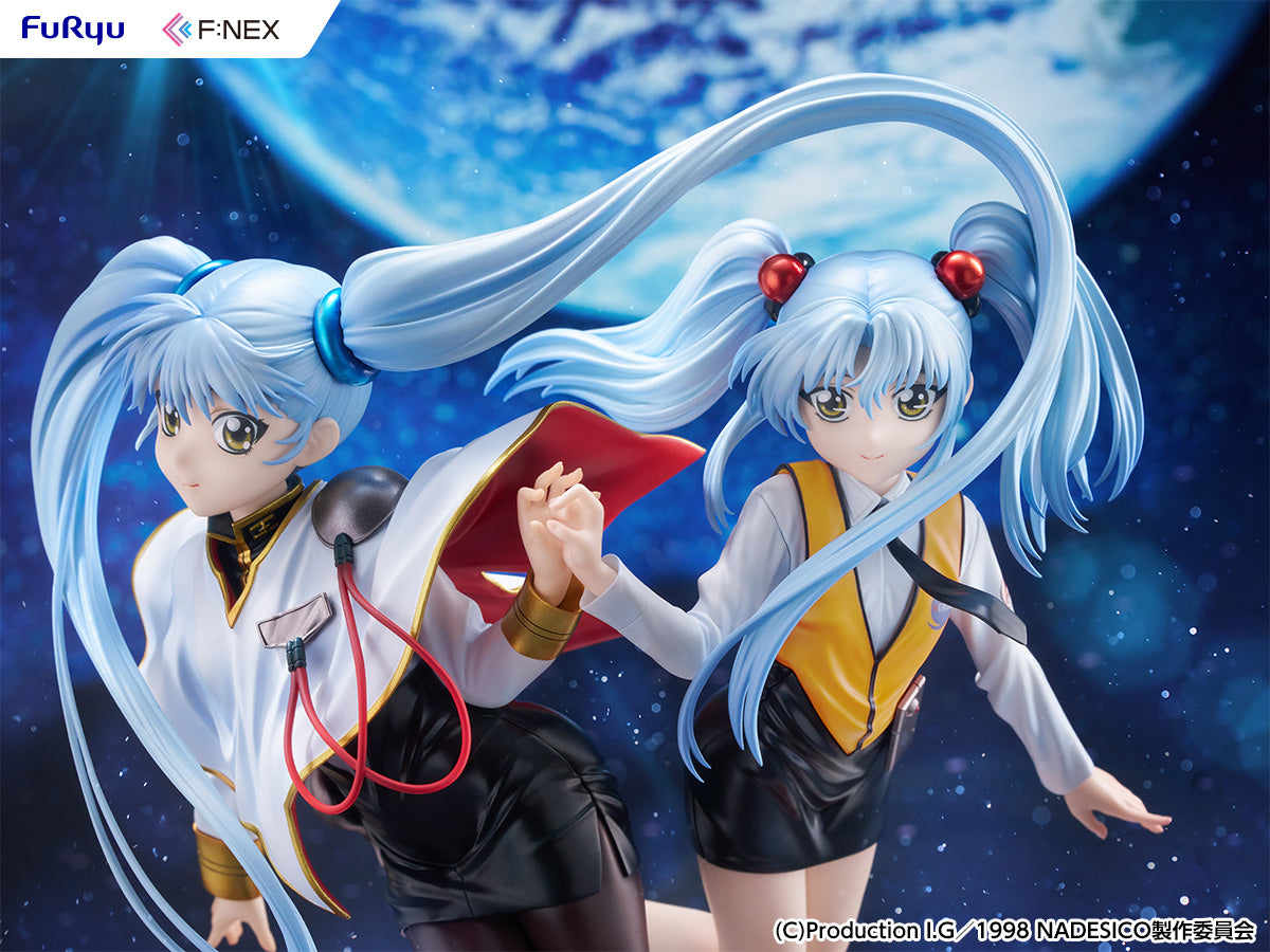 Martian Successor Nadesico: The Motion Picture - Prince of Darkness Hoshino Ruri W Ruriruri Ver. 1/7 Scale Figure
