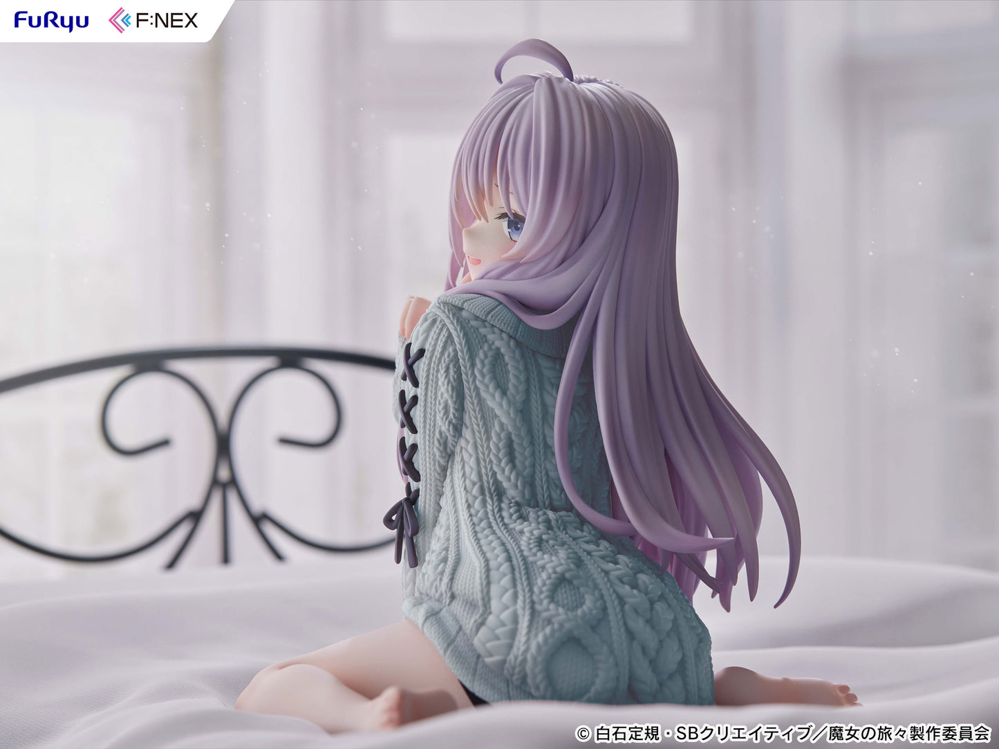 The Journey of Elaina Elaina Knit Ver. 1/7 Scale Figure Repaint BLUE