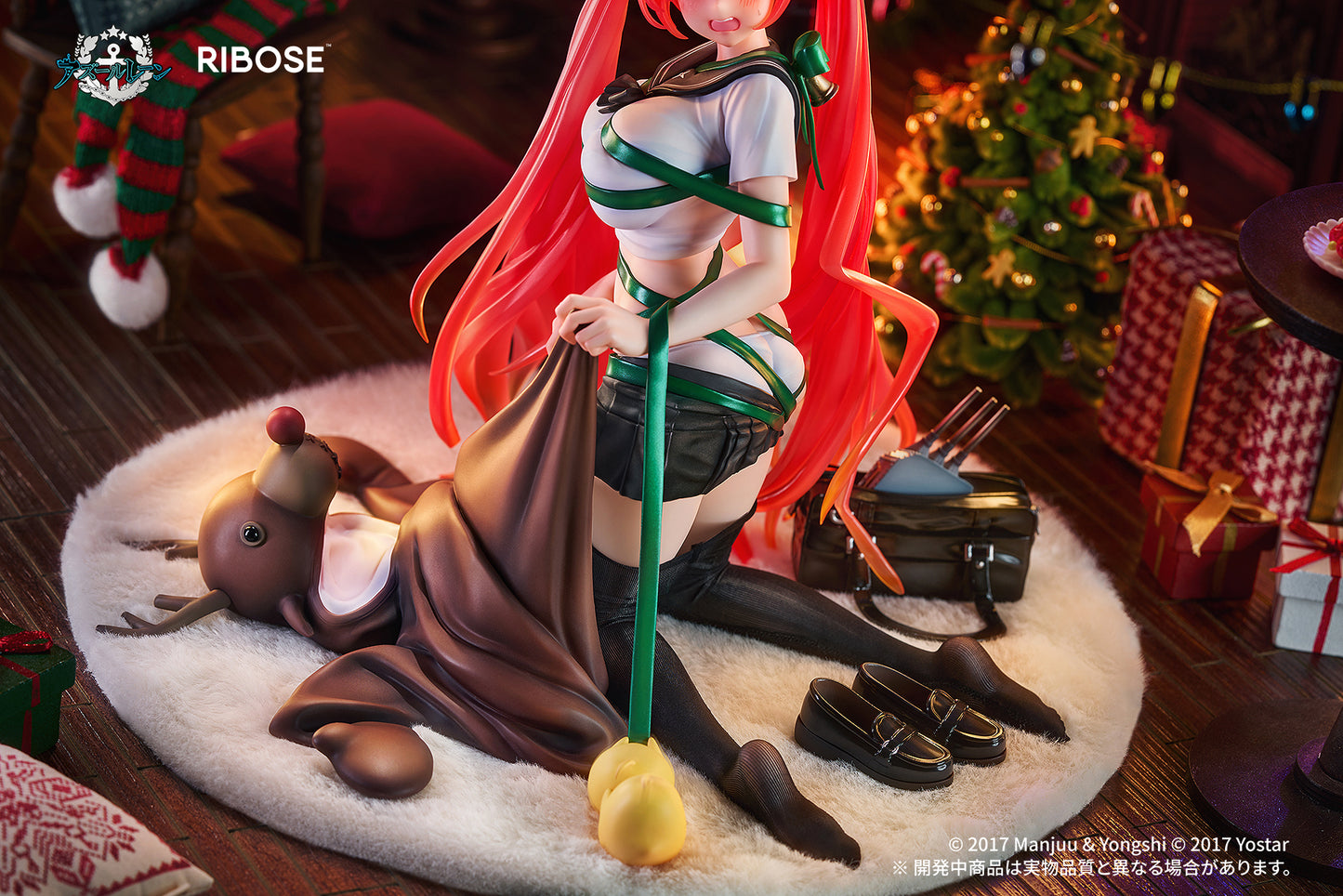 RIBOSE "Azur Lane" Honolulu Fire Red Present Ver. 1/6 Scale Figure