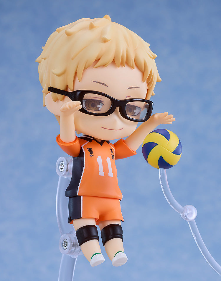 Nendoroid "Haikyu!!" Tsukishima Kei The New Karasuno Ver.