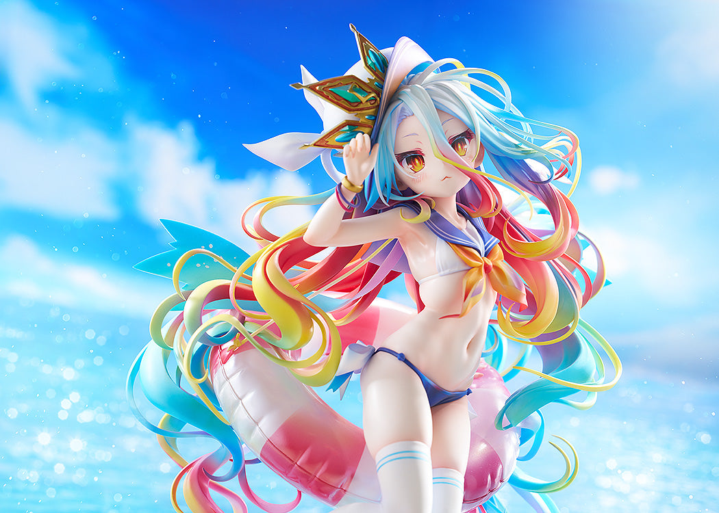 No Game No Life Shiro Sailor-Style Swimsuit Ver.