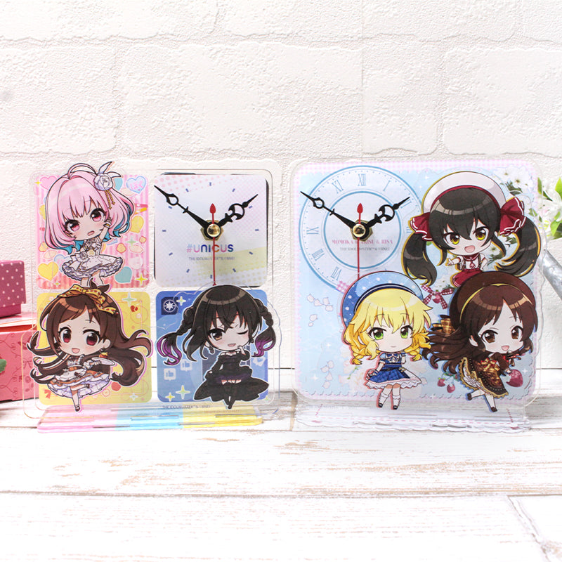 The Idolmaster Cinderella Girls Puchichoko Mini Acrylic Clock #UNICUS Ver. | animota