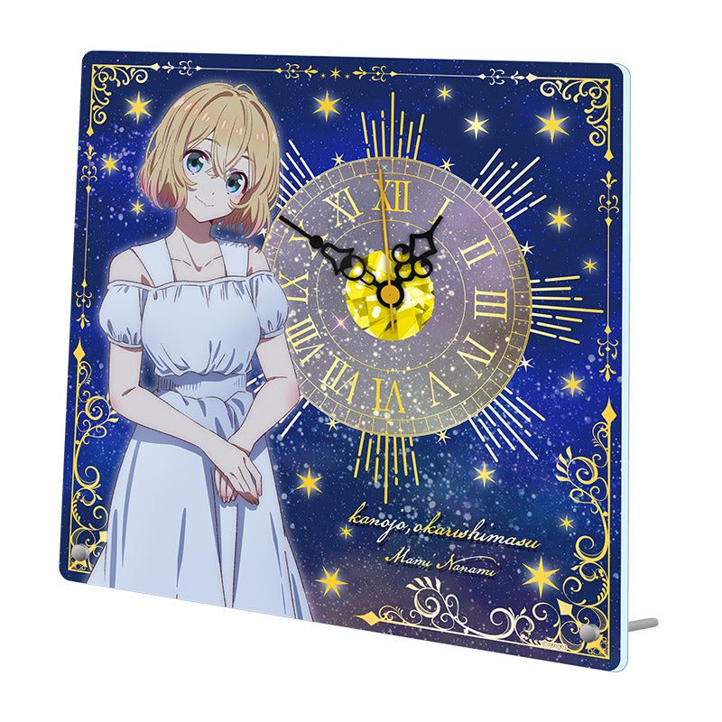 Rent-A-Girlfriend Acrylic Clock Nanami Mami | animota