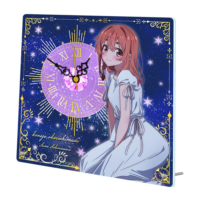Rent-A-Girlfriend Acrylic Clock Sakurasawa Sumi | animota