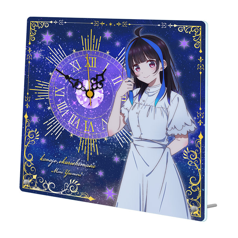 Rent-A-Girlfriend Acrylic Clock Yaemori Mini | animota