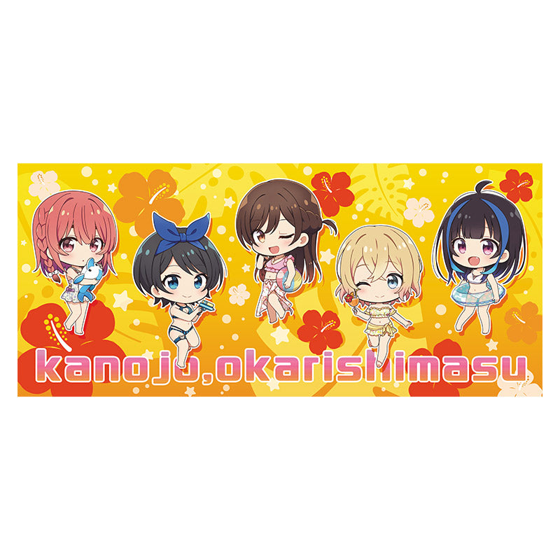 Rent-A-Girlfriend Puchichoko Sports Towel Swimwear | animota