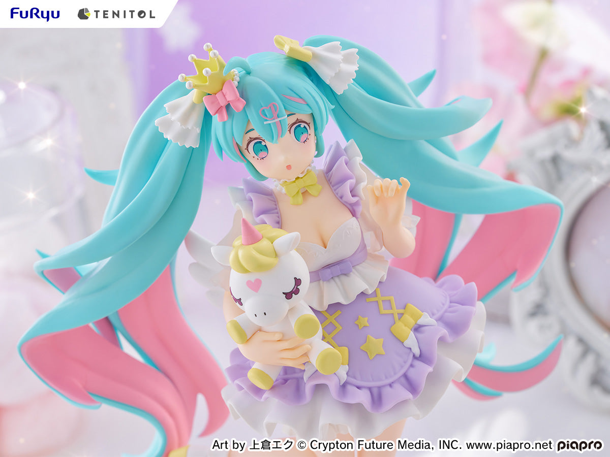 TENITOL Hatsune Miku YUMEKAWA Princess Lavender Ver., Action & Toy Figures, animota