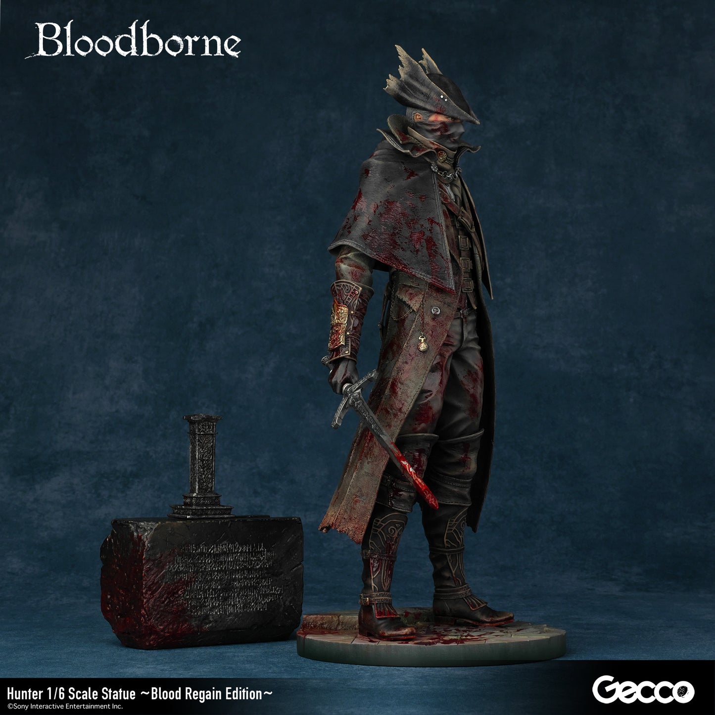 Bloodborne Hunter 1/6 Scale Statue -Blood Regain Edition- Complete Figure, Action & Toy Figures, animota