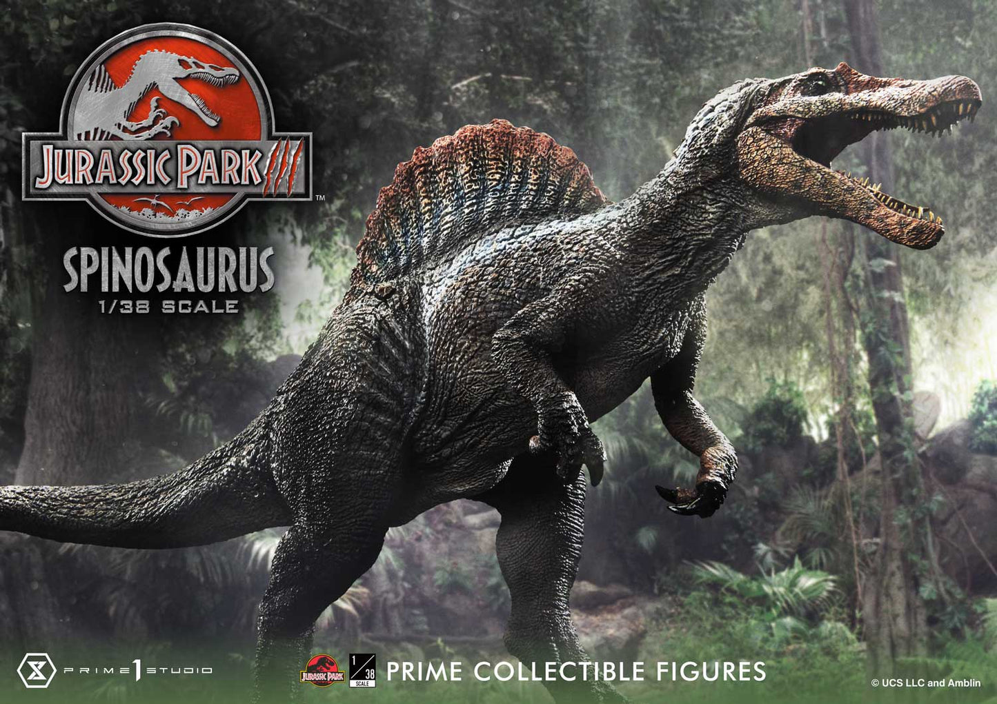 Prime Collectible Figure "Jurassic Park III" Spinosaurus