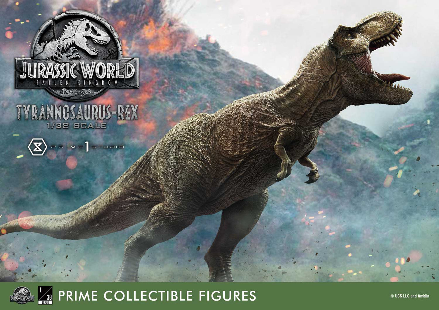 Prime Collectible Figure "Jurassic World: Fallen Kingdom" T-Rex