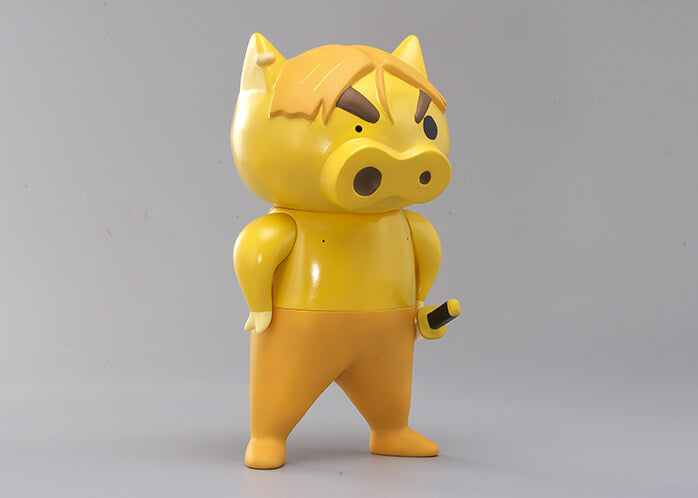Crayon Shin-chan Soft Vinyl Figure Collection Gold Buriburizaemon | animota