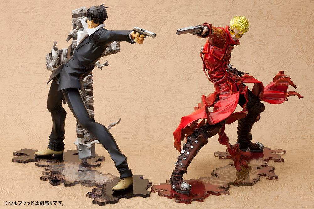 ARTFX J - Trigun the Movie: Badlands Rumble: Vash the Stampede 1/8 Complete Figure, Action & Toy Figures, animota