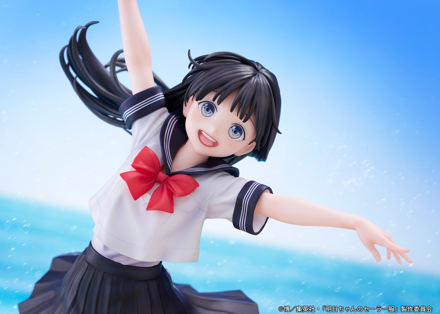 Akebi's Sailor Uniform 1/7 Scale Figure Akebi Komichi Summer School Uniform Ver., Action & Toy Figures, animota