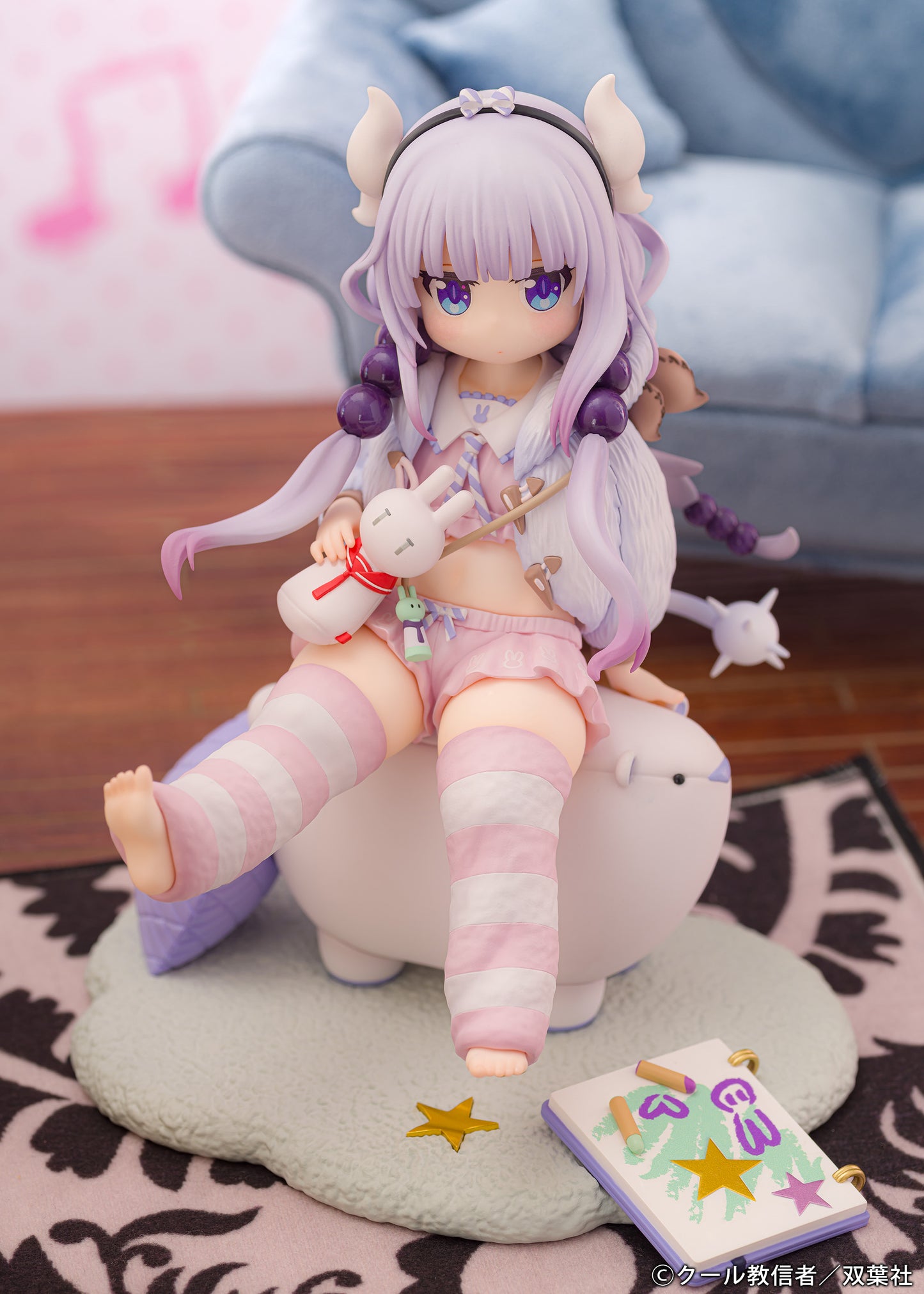 Miss Kobayashi's Dragon Maid 1/7 Scale Figure Kanna Relaxing Ver. Complete Figure, Action & Toy Figures, animota