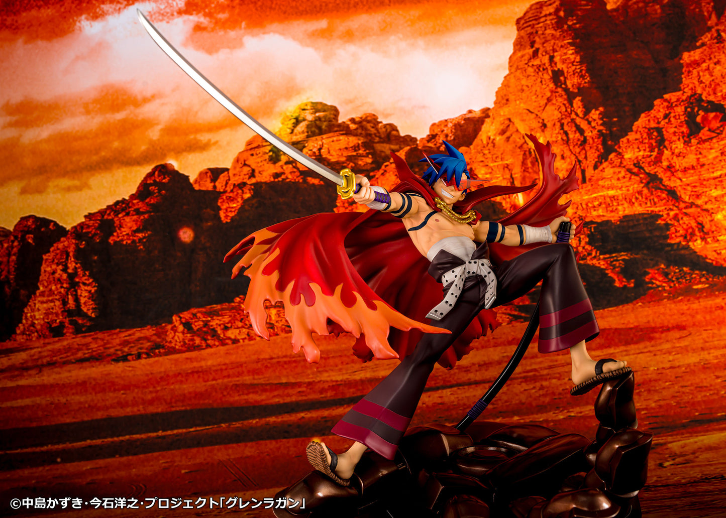 Tengen Toppa Gurren Lagann Scale Figure Kamina & Gurren