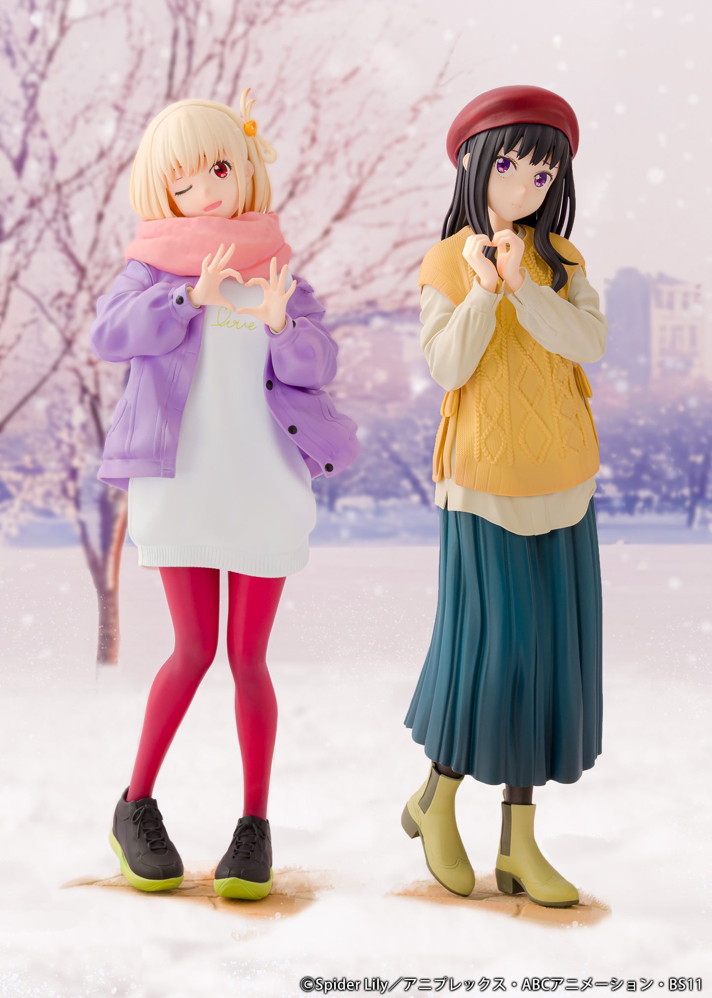 Lycoris Recoil 1/7 Scale Figure Nishikigi Chisato Winter Clothes Ver.