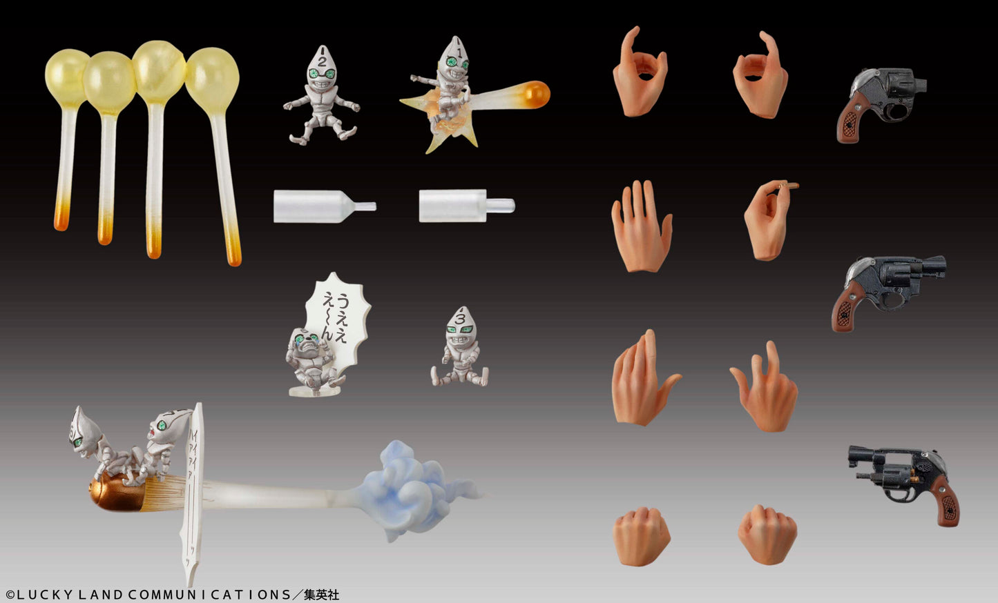 【Resale】Super Action Statue "JoJo's Bizarre Adventure -Part V-" Guido Mista & Sex Pistols, animota