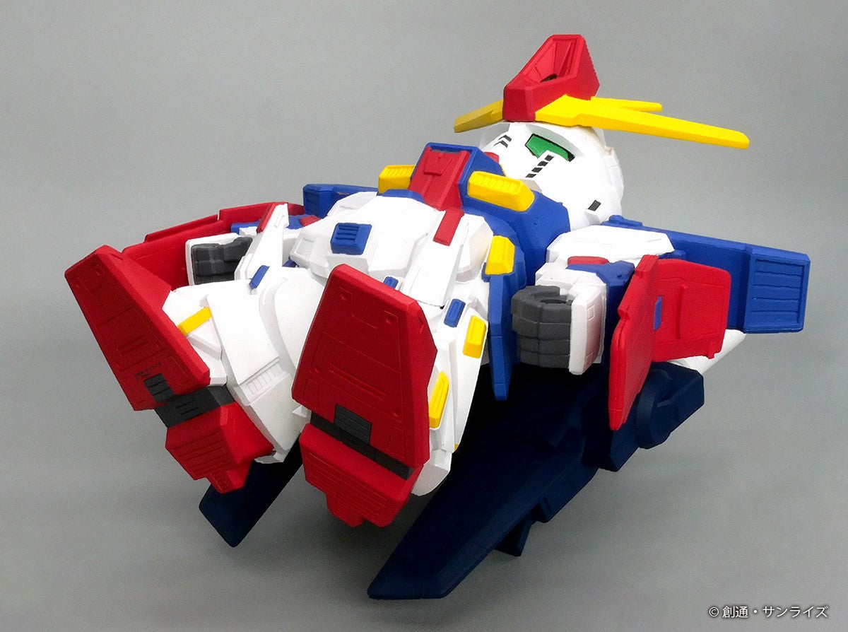 Jumbo Soft Vinyl Figure SD "Mobile Suit Gundam ZZ" MSZ-010 SD ZZ Gundam, Action & Toy Figures, animota