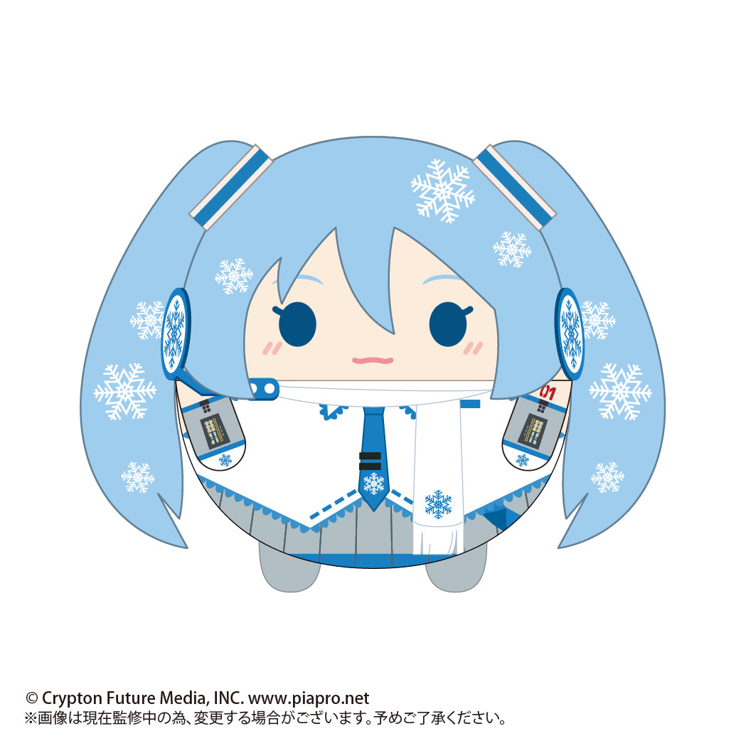 PC-18 Snow Miku Fuwakororin Big B Snow Miku (2011), Stuffed Animals, animota