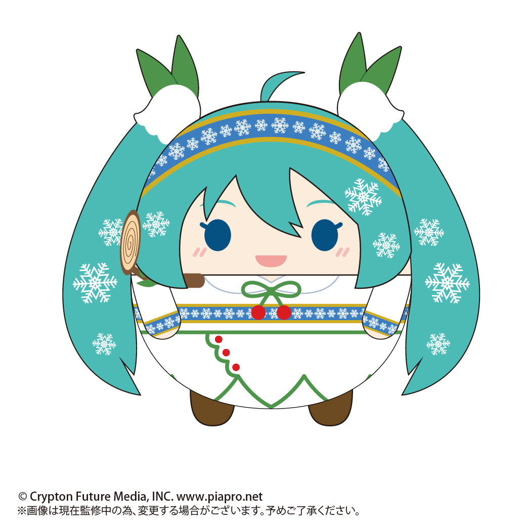 PC-18 Snow Miku Fuwakororin Big F Snow Miku (2015), Stuffed Animals, animota